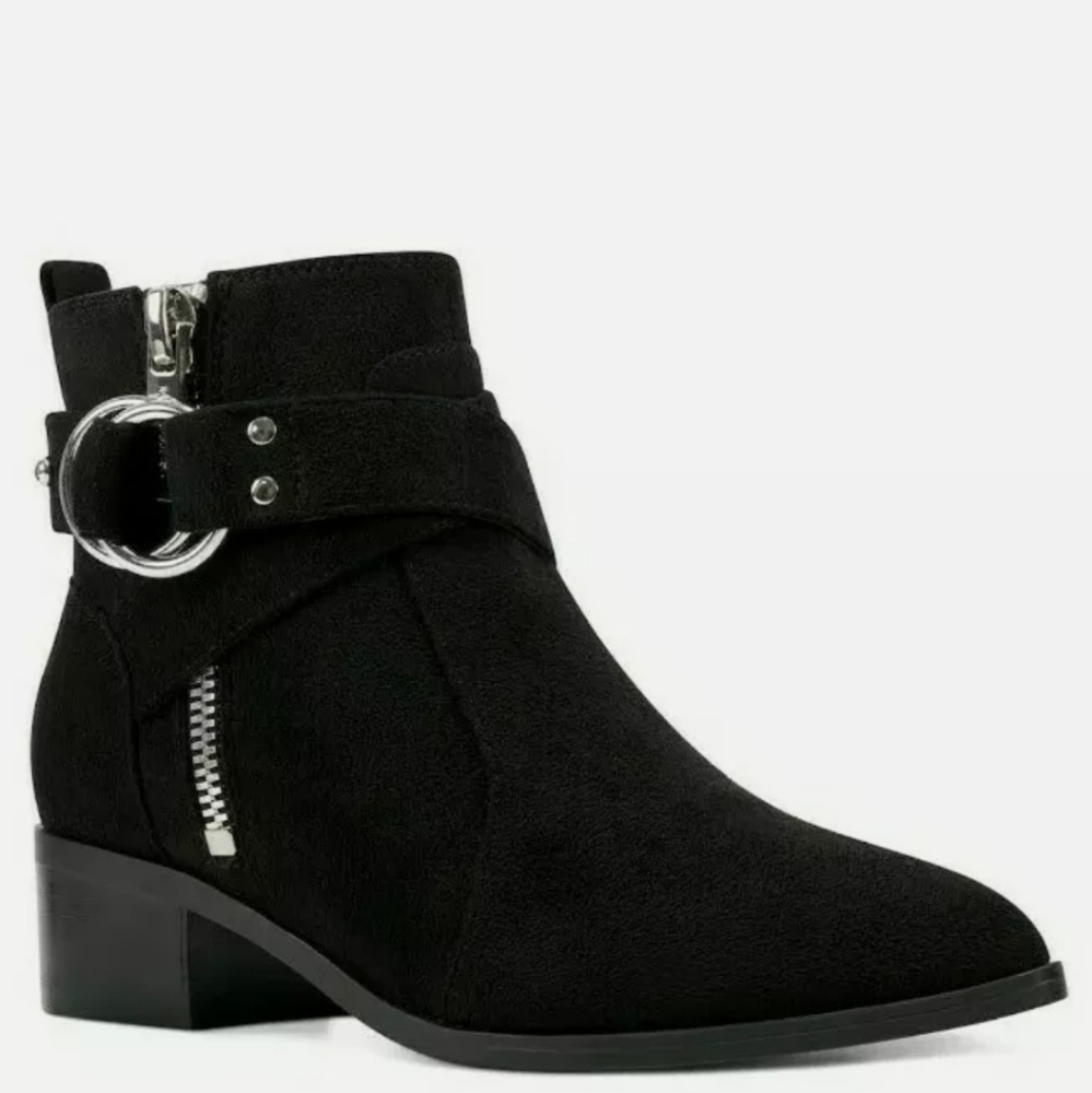 Nine West suede booties